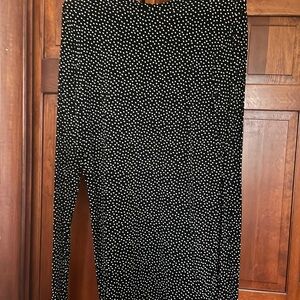 MM. LaFleur Black and White Polka Dot Dress